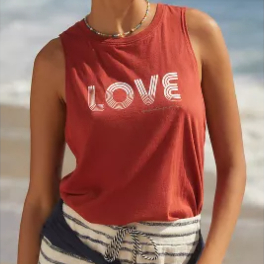 Spiritual Gamgster Love Lines Tank Size Medium